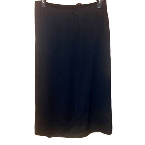Rag & Bone Hugo 100.% Silk Skirt in Black NWT Size 10 - Picture 6 of 9